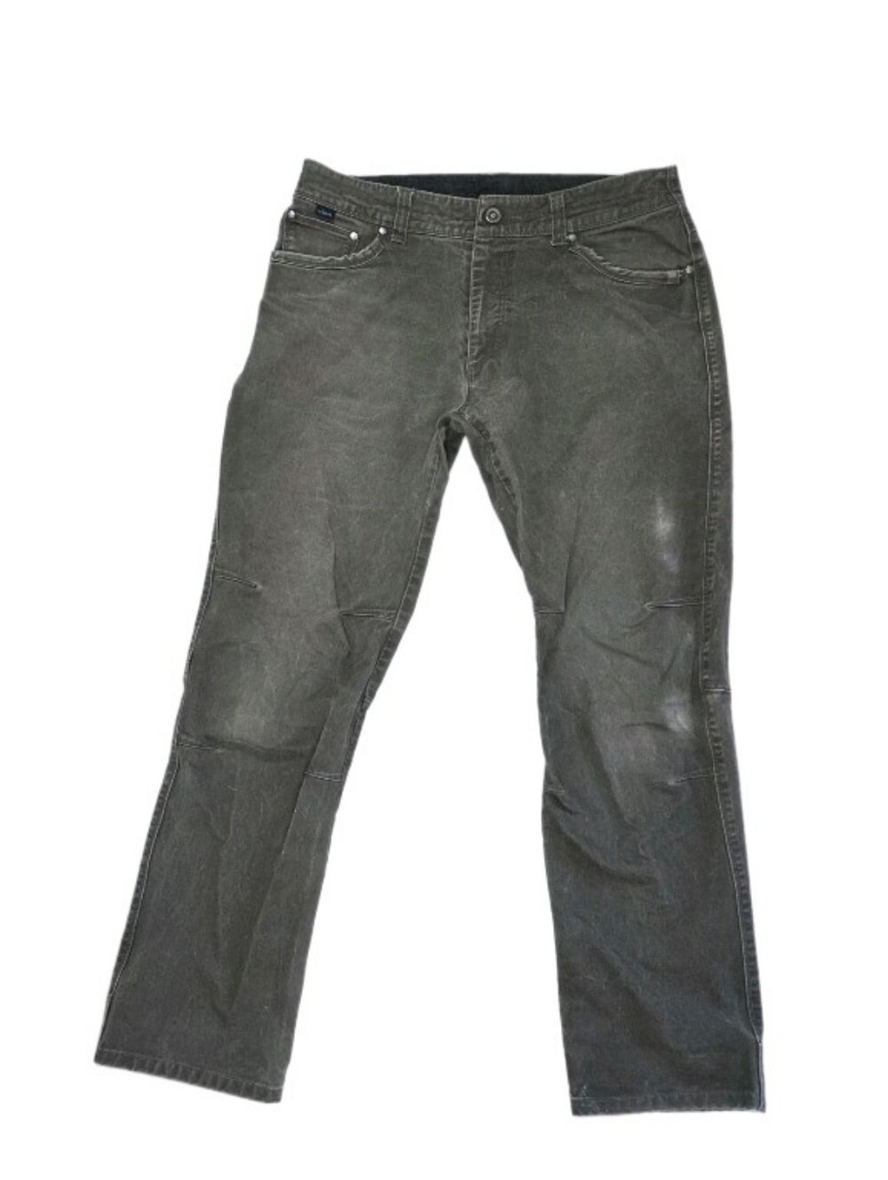 Kuhl Rydr Mens Pants Size 35x32 Vintage Patina Dye Gray Workwear Rugged